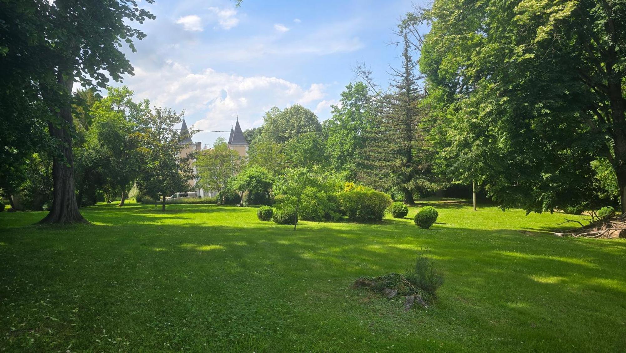 Hotel Logis - Chateau De Beauregard Saint-Girons  Dış mekan fotoğraf